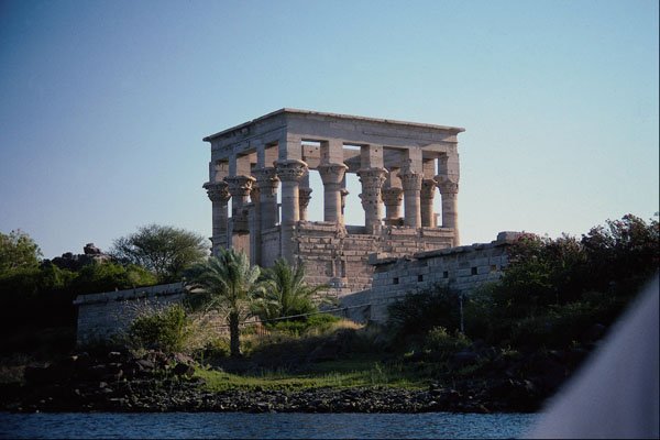 806006 The Pavilion Of Trajan, Philae Temple, Aswan, Egypt A4 Photo Print