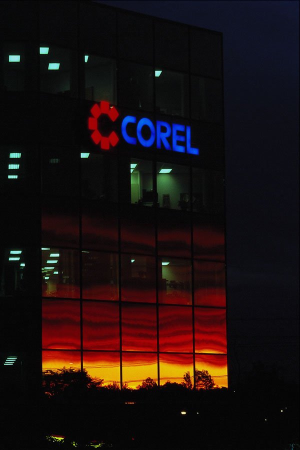 806017 The Corel Building, Ottawa, Ontario, Canada A4 Photo Print