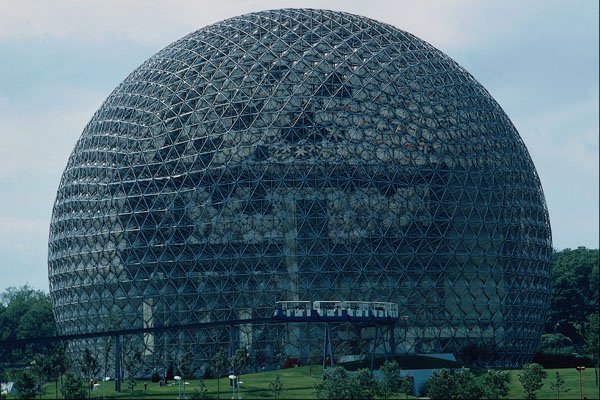 806041 American Pavilion, Expo 1967, Montreal, Quebec, Canada A4 Photo Print