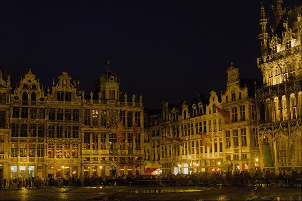 806043 Grote Market, Brussel, Belgium A4 Photo Print