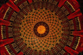 806058 Ceiling Of A Chinese Temple A4 Photo Print