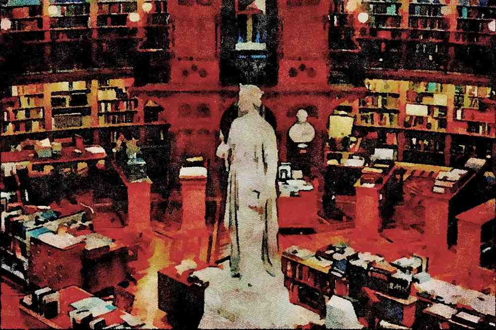 806083 Parliamentary Library, Ottawa, Ontario, Canada A4 Limited Edition Watercolour Print