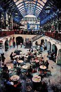 806084 Covent Garden, London, England A4 Limited Edition Watercolour Print