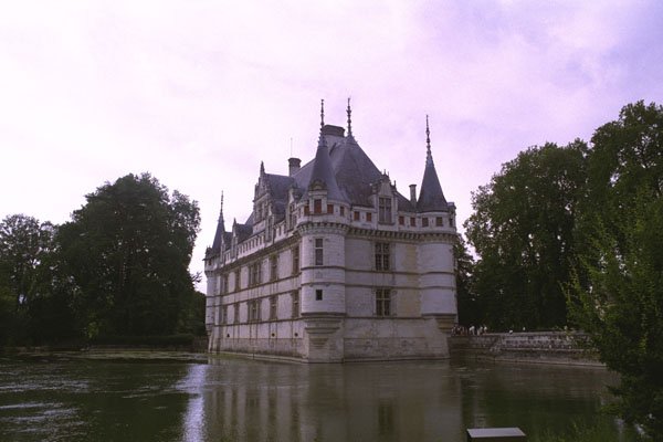 806086 Azay le Rideau Castle, Indre et Loire, France A4 Photo Print