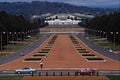 806095 Anzac Parade And Parliament House, Canberra, Australia A4 Photo Print