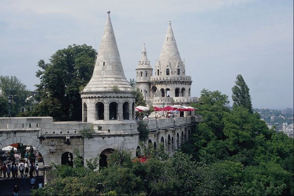 806099 Fisherman's Bastion, Budapest, Hungary A4 Photo Print