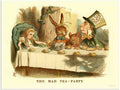 807 alice in wonderland mad tea party 2 Vintage Advert A4 Photo Print