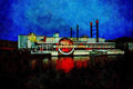 807015 Laughlin, Nevada, U.S.A. A4 Limited Edition Watercolour Print