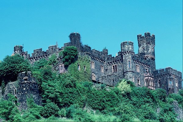 807026 Rheinstein Castle, Rhine River, Germany A4 Photo Print
