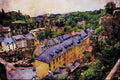 807027 Arch Duchy Of Luxembourg A4 Limited Edition Watercolour Print
