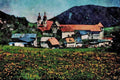 807032 St. Lamprecht Monastery, Styria, Austria A4 Limited Edition Watercolour Print