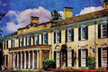 807036 Polesden Lacey, Great Bookham, Dorking, England, U.K. A4 Limited Edition Watercolour Print