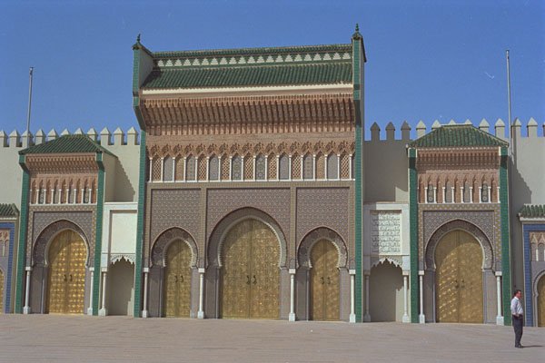 807046 Palace, Fez, Morocco, Africa A4 Photo Print