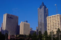807061 Many Modern Hotels, Atlanta, Georgia, U.S.A. A4 Photo Print