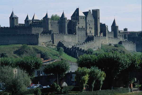807073 La Cite, Languedoc Roussillon, Carcassonne, France A4 Photo Print
