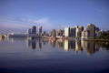 807081 Vancouver Skyline, British Columbia, Canada A4 Photo Print