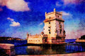 807082 Castle, Portugal A4 Limited Edition Watercolour Print