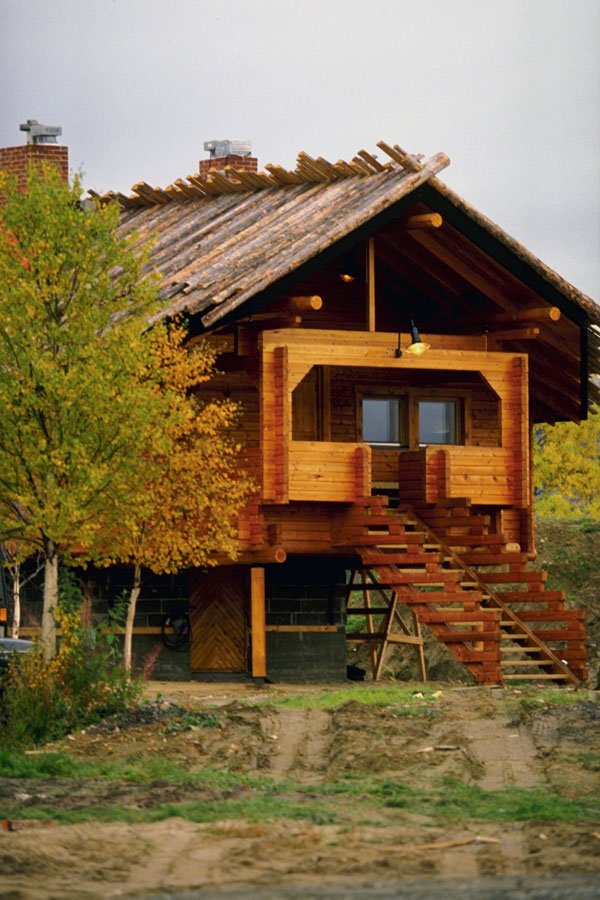 807084 Log Sauna In Yllas, Finland A4 Photo Print