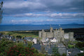 807085 Harlech Castle And Village, Gwynedd, Northern Wales, U.K. A4 Photo Print
