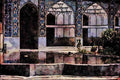 807098 Medersa Mader i Shah, Isfahan, Iran A4 Limited Edition Watercolour Print