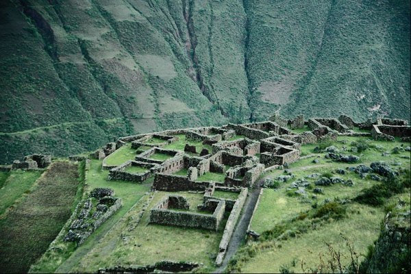 808010 Inca Ruins, Pisac, Peru A4 Photo Print