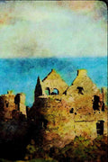 808017 Dunluce Castle, Northern Ireland A4 Limited Edition Watercolour Print