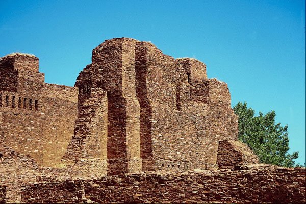 808018 Quarai, Salinas Missions, New Mexico, U.S.A. A4 Photo Print