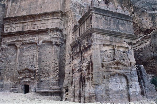 808024 Royal Monument, Petra, Jordan A4 Photo Print