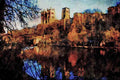 808034 Durham Castle, County Durham, England, U.K. A4 Limited Edition Watercolour Print