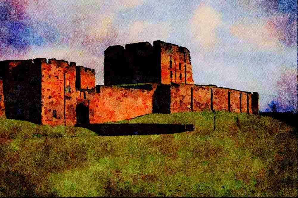 808053 Carlisle Castle, Carlisle, Cumbria, U.K. A4 Limited Edition Watercolour Print