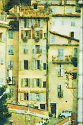 808060 Menton, Southern France A4 Limited Edition Watercolour Print