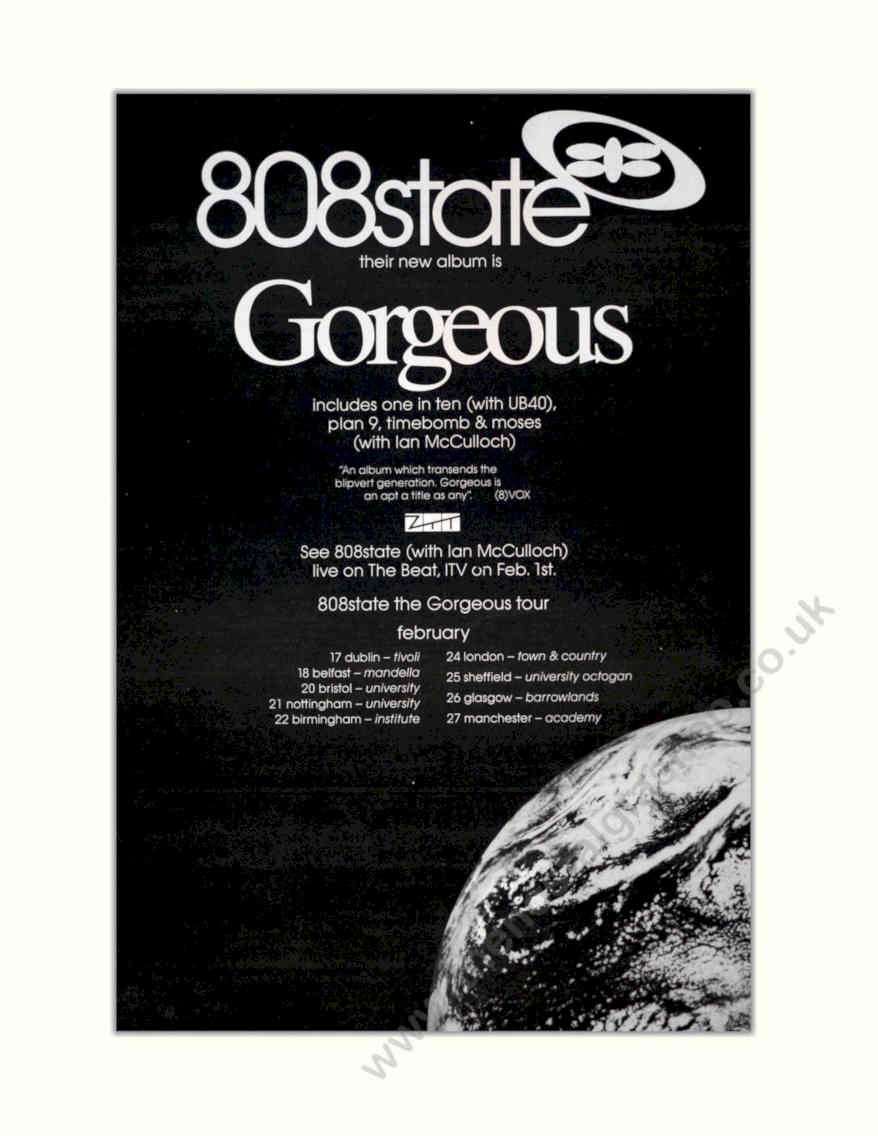 808state Gorgeous Earth Vintage Retro Advert Poster A4 Photo Print