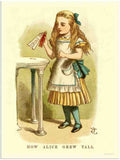 809 alice in wonderland drink me 2 Vintage Advert A4 Photo Print