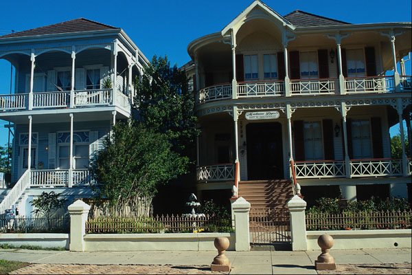 809003 Charming Bed And Breakfast, Southern Texas, U.S.A. A4 Photo Print
