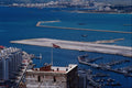 809020 Top Of Oldmoore Castle And Runway, Gibraltar A4 Photo Print