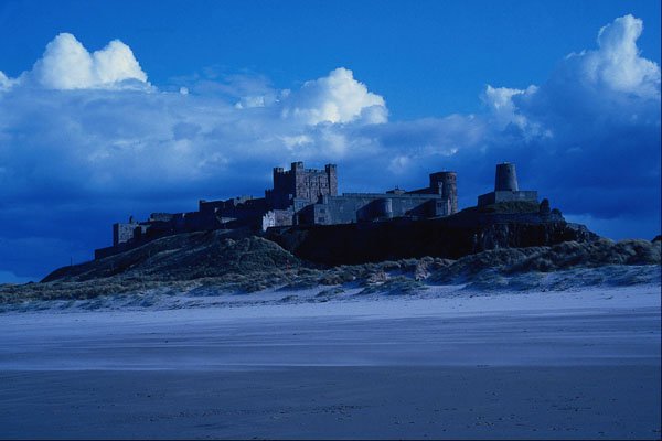 809029 Bamburgh Castle, Northumberland, U.K. A4 Photo Print