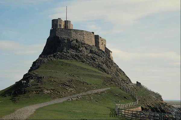 809030 Lindisfarne Castle, Holy Island, Northumberland, U.K. A4 Photo Print