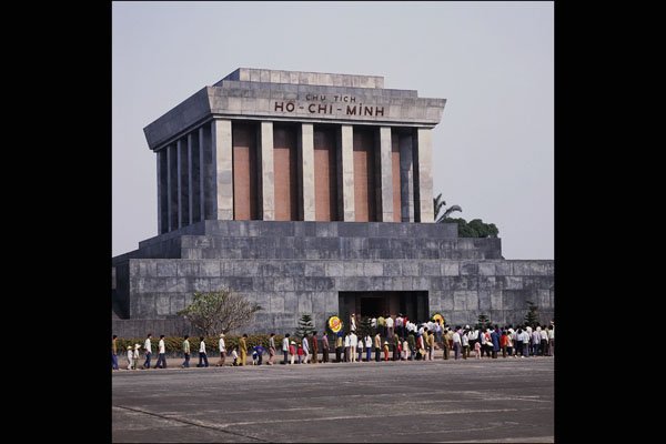 809033 Ho Chi Minh's Mausoleum In Ba Dinh Square, Hanoi, Vietnam A4 Photo Print