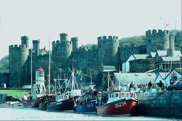 809034 Conway Castle, North Wales, U.K. A4 Photo Print