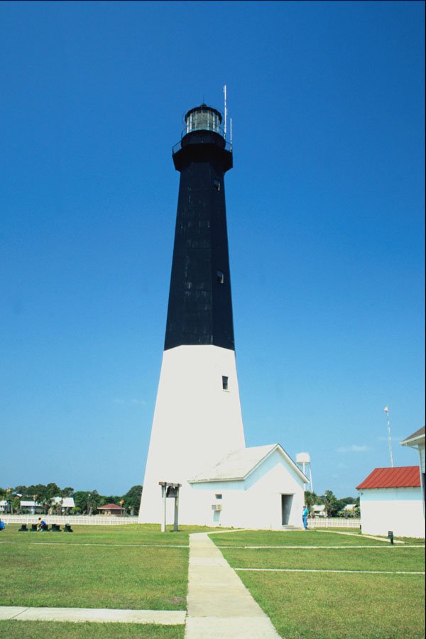 809052 Lighthouse At Tybee Island, Georgia, U.S.A. A4 Photo Print