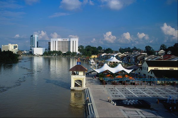 809070 Kuching, Capital Of Sarawak, Malaysia A4 Photo Print
