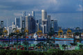 809071 Singapore Skyline With Tanjong Container Port, Singapore A4 Photo Print