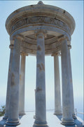 809097 Temple Lookout At Son Marroig, Mallorca, Spain A4 Photo Print