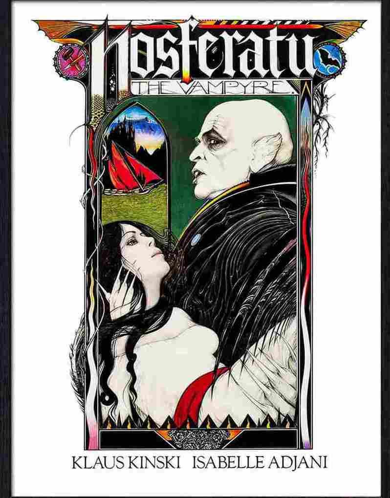 81 nosferatu the vampyre klaus kinski Advert A4 Photo Print
