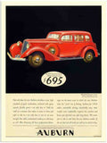 811 auburn 1930s 2 Vintage Advert A4 Photo Print