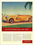 816 packard convertible 1930s 2 Vintage Advert A4 Photo Print