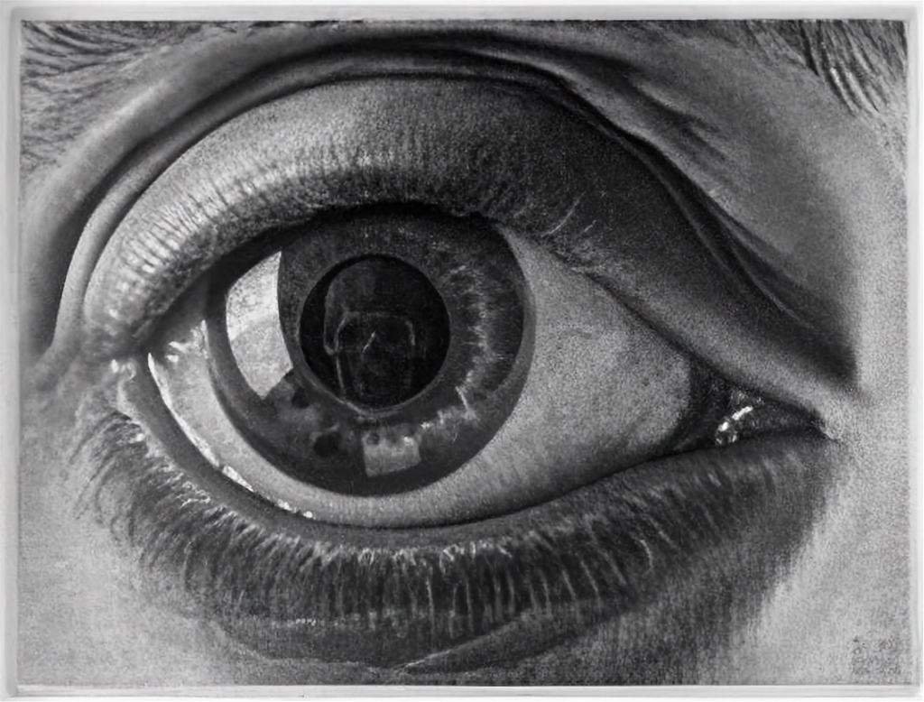 eye mc escher 1946 A4 Photo Print