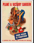 82 plant a victory garden Advert A4 Photo Print