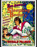 83 sleeping beauty pantomime empire wembley Advert A4 Photo Print