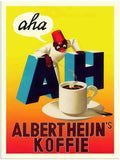 832 albert heijn coffee 2 Vintage Advert A4 Photo Print